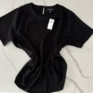 Banana Republic Black Short Sleeve blouse